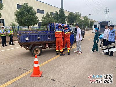 廣昌縣成功舉行2023年道路交通事故應(yīng)急處置演練 檢驗(yàn)部門聯(lián)動(dòng)能力
